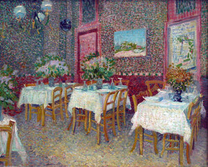 Interior of a Restaurant